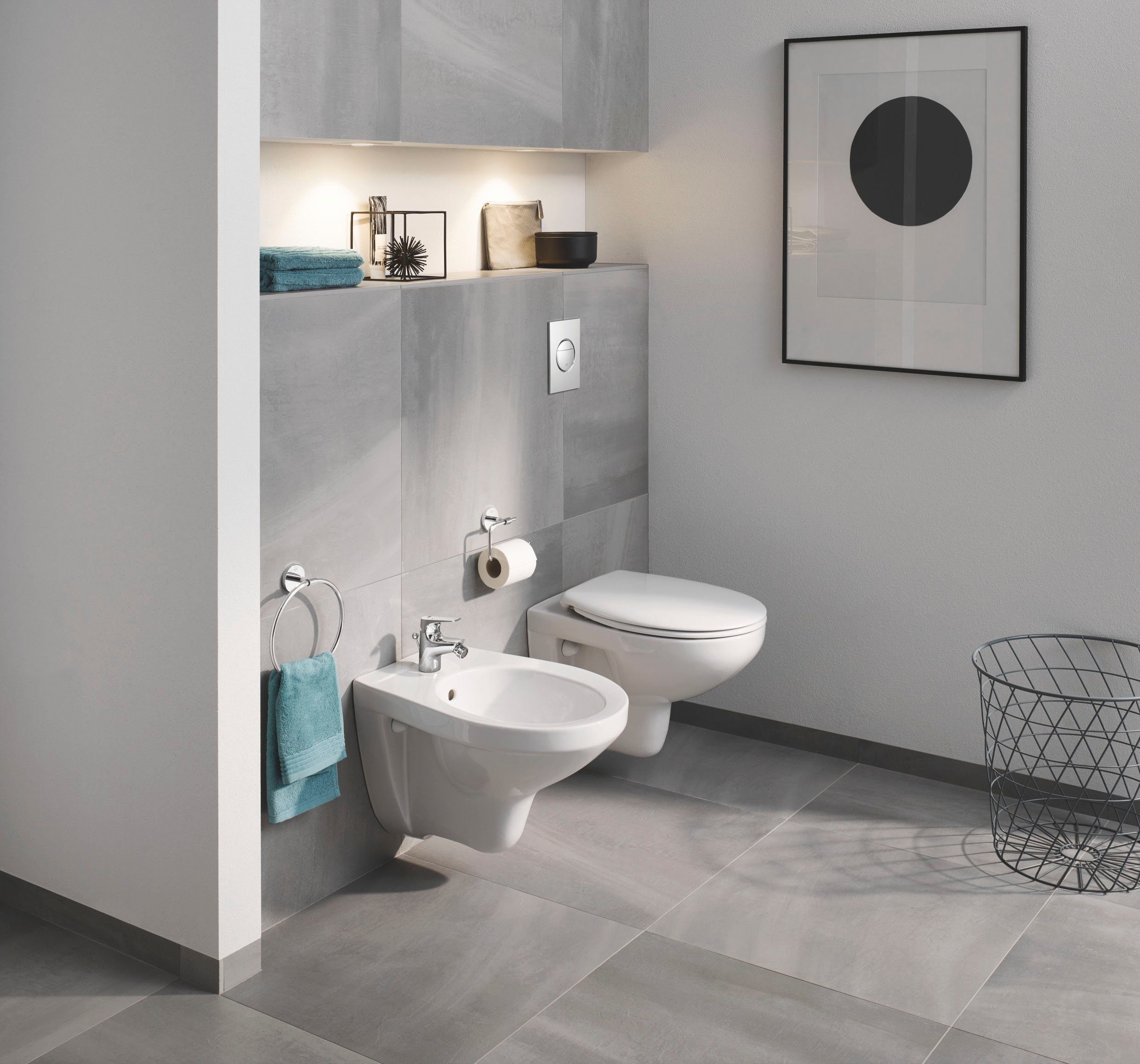 Grohe WC-Sitz Bau, mit SoftClose Funktion