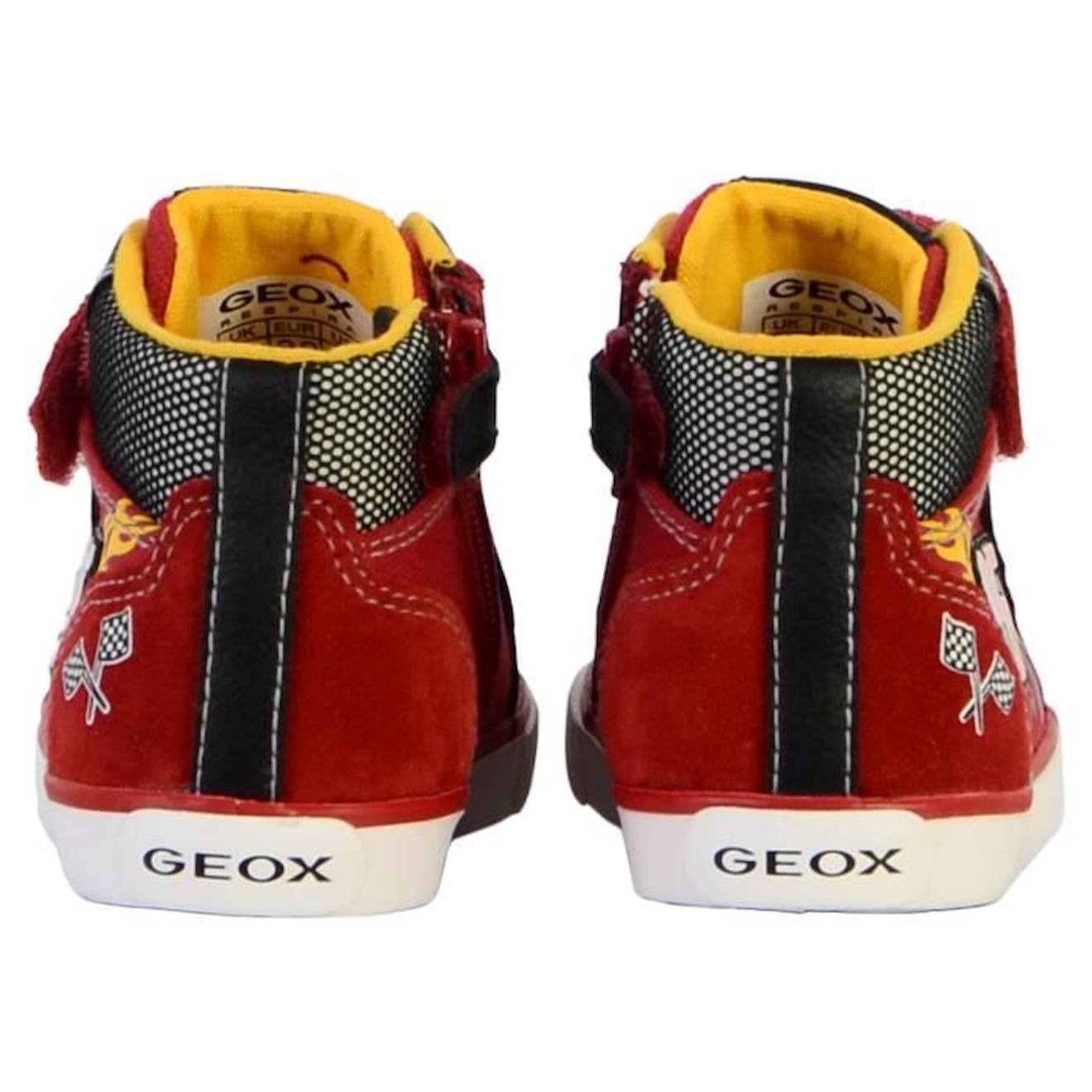 Basket Enfant Geox Kilwi rouge