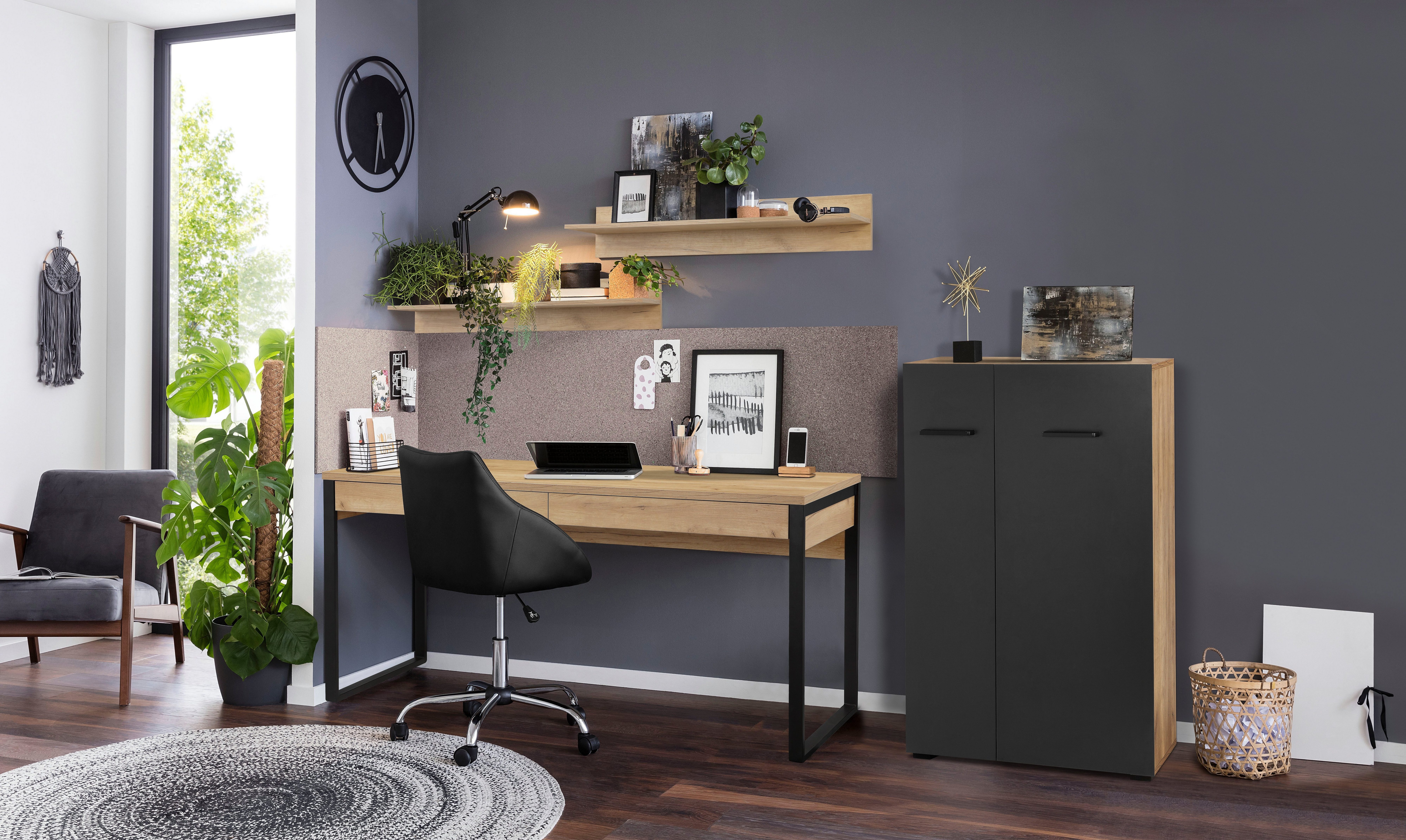 Places of Style Aktenschrank Moid; Mehrzweckschrank, moderne Kommode mit viel Stauraum, Maße 64,5 x 41,5 x 106 cm