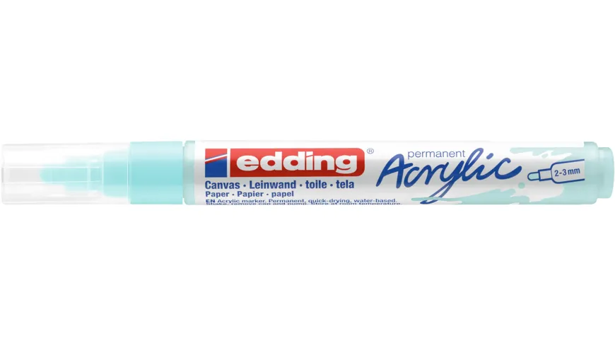 edding Acrylmarker 5100 medium pastellblau pastellblau