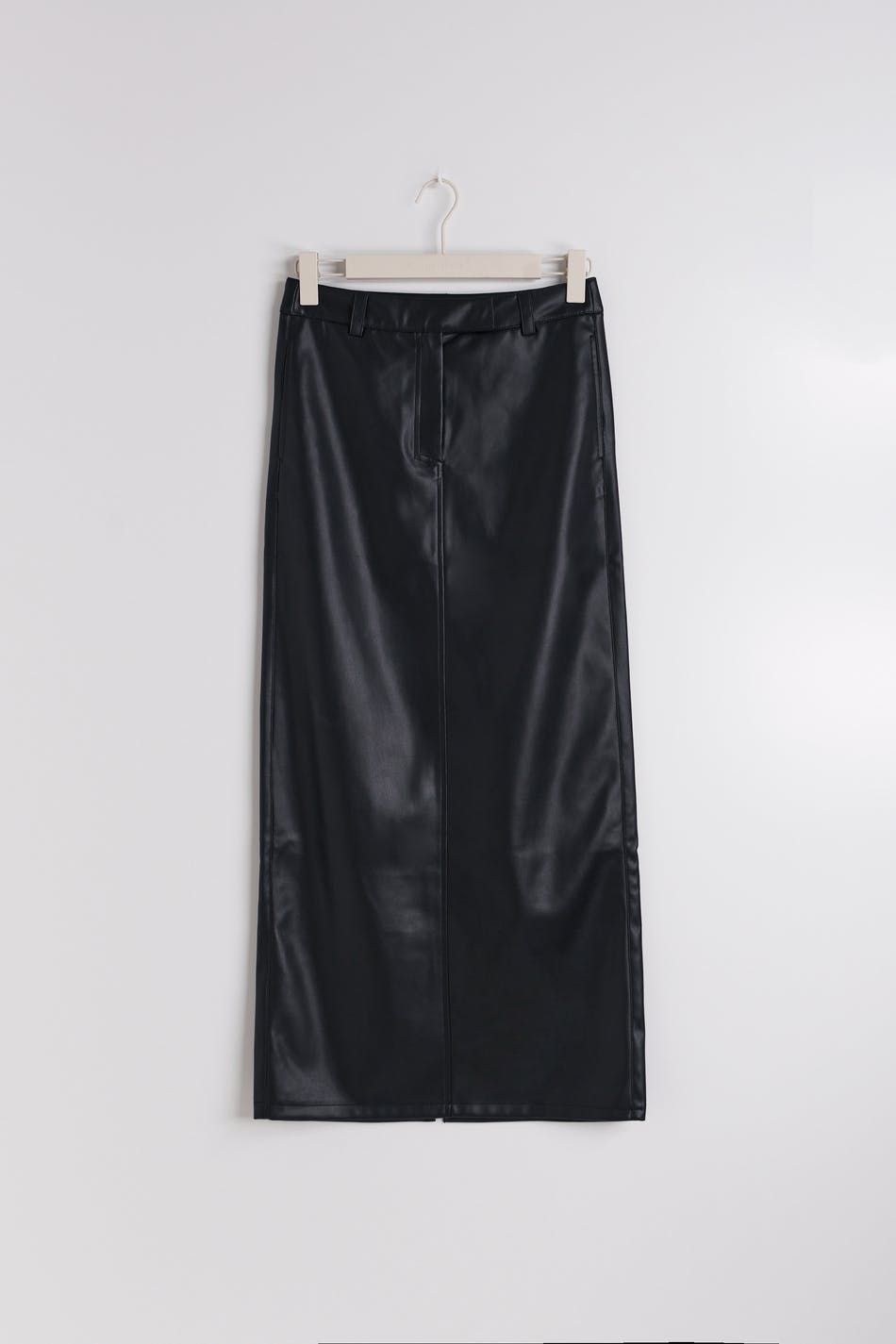 Maxi pu skirt
