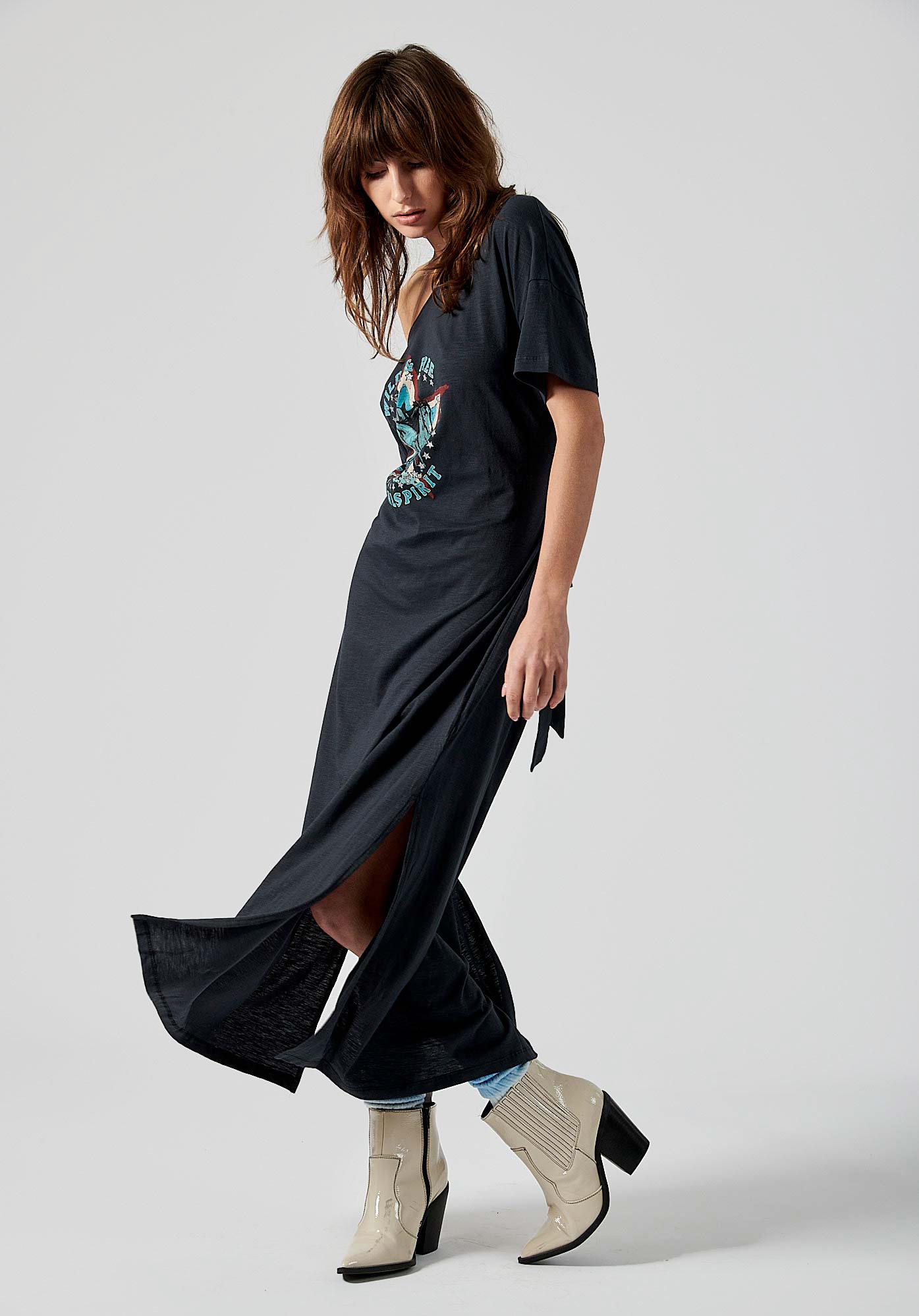 FADEL  Robe longue femme