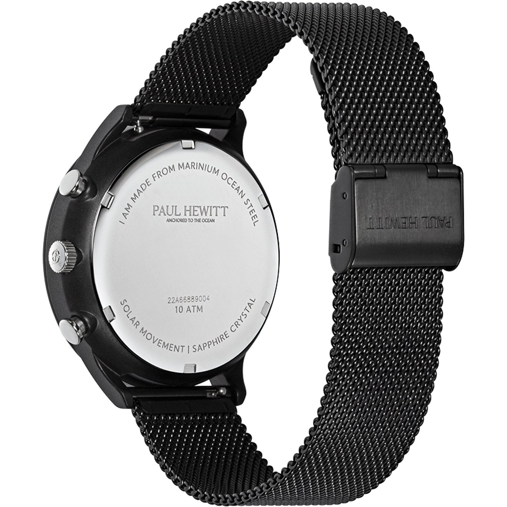 Paul Hewitt Montre pour hommes Acier inoxydable recylé Montre