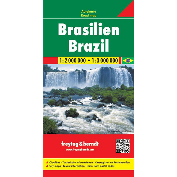 Brasilien 1 : 2 000 000 / 1 : 3 000 000 - Straßenkarte