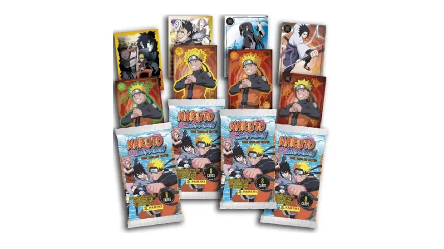 Panini - Naruto Shippuden – Trading Cards - Flow Pack Box (18er)