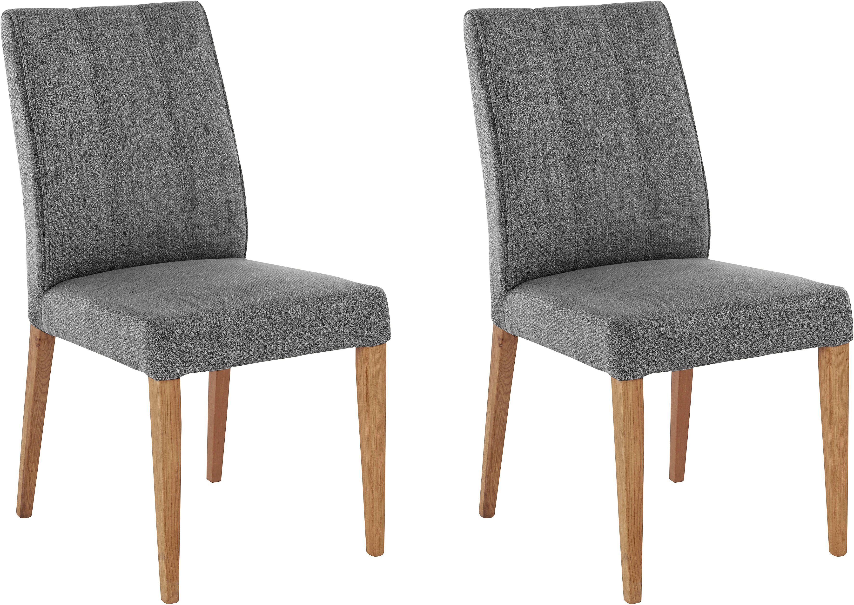 INOSIGN 4-Fußstuhl (Set, 2 St), Rückenlehne mit Steppung