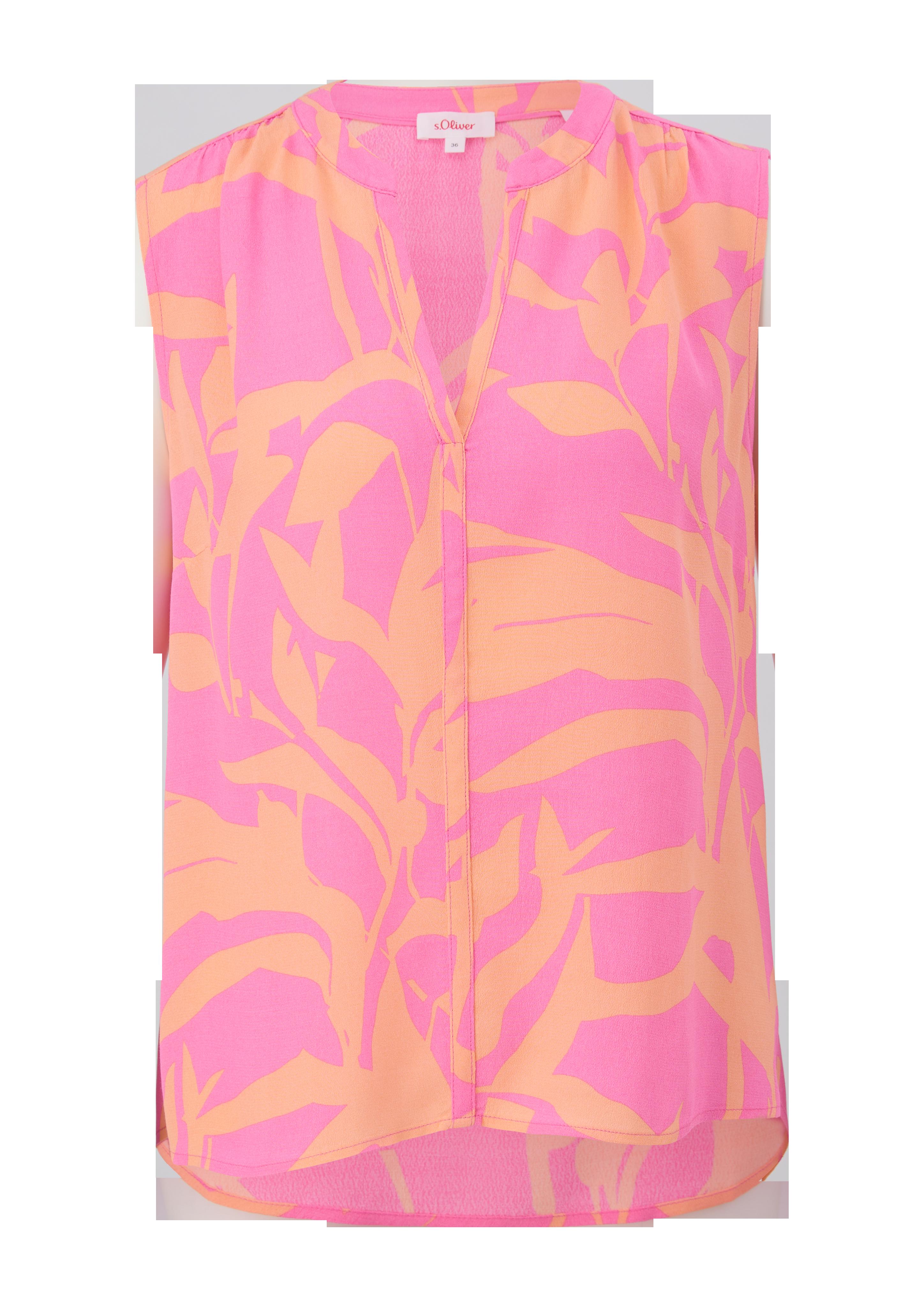 Viskosebluse mit Crêpestruktur  2131884-44A3