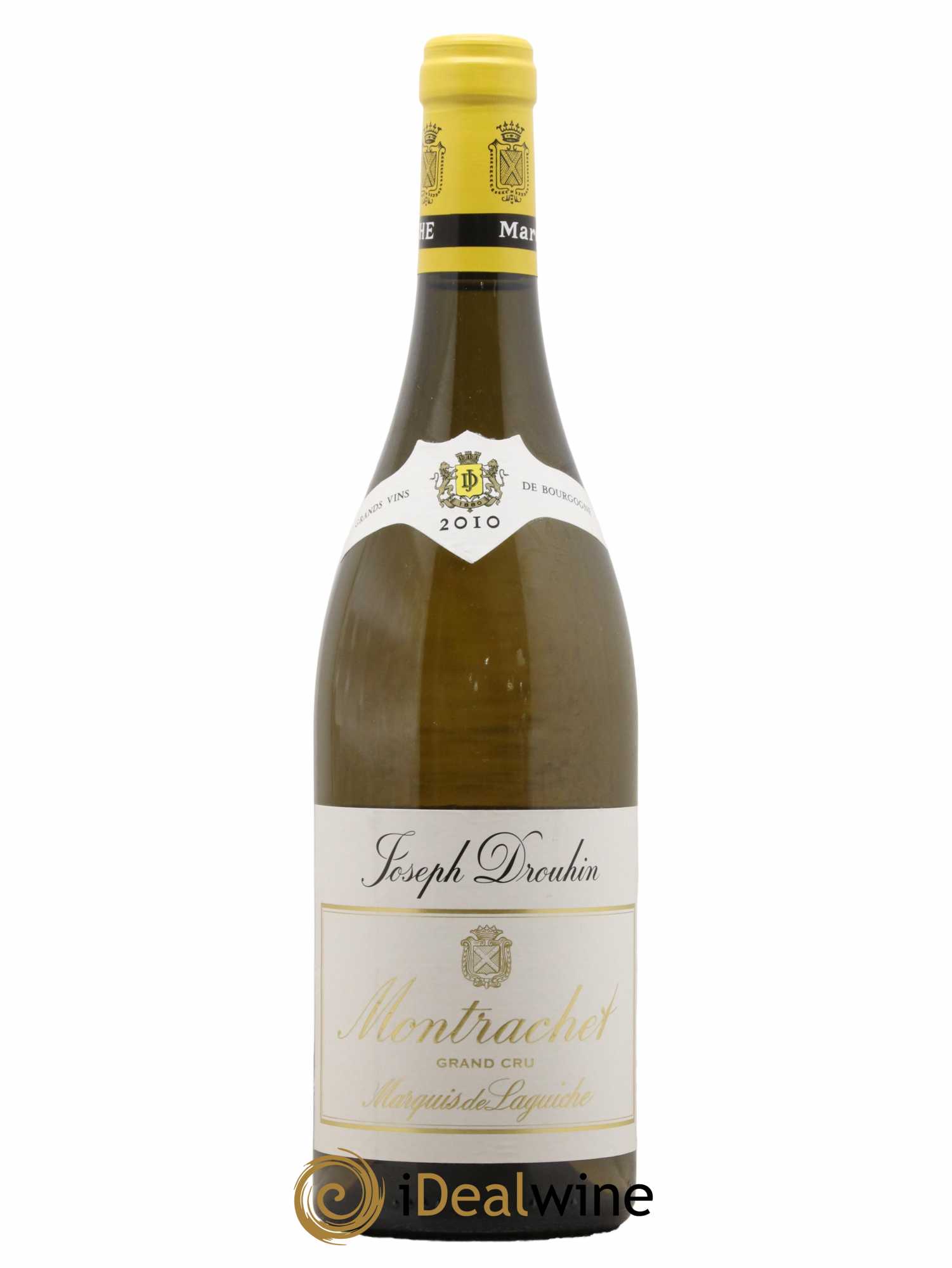 Montrachet Grand Cru Marquis de Laguiche Joseph Drouhin  2010 - Lot de 1 Bouteille
