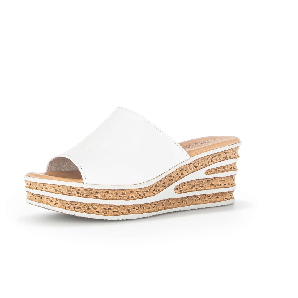 Gabor fashion Pantolette weiß