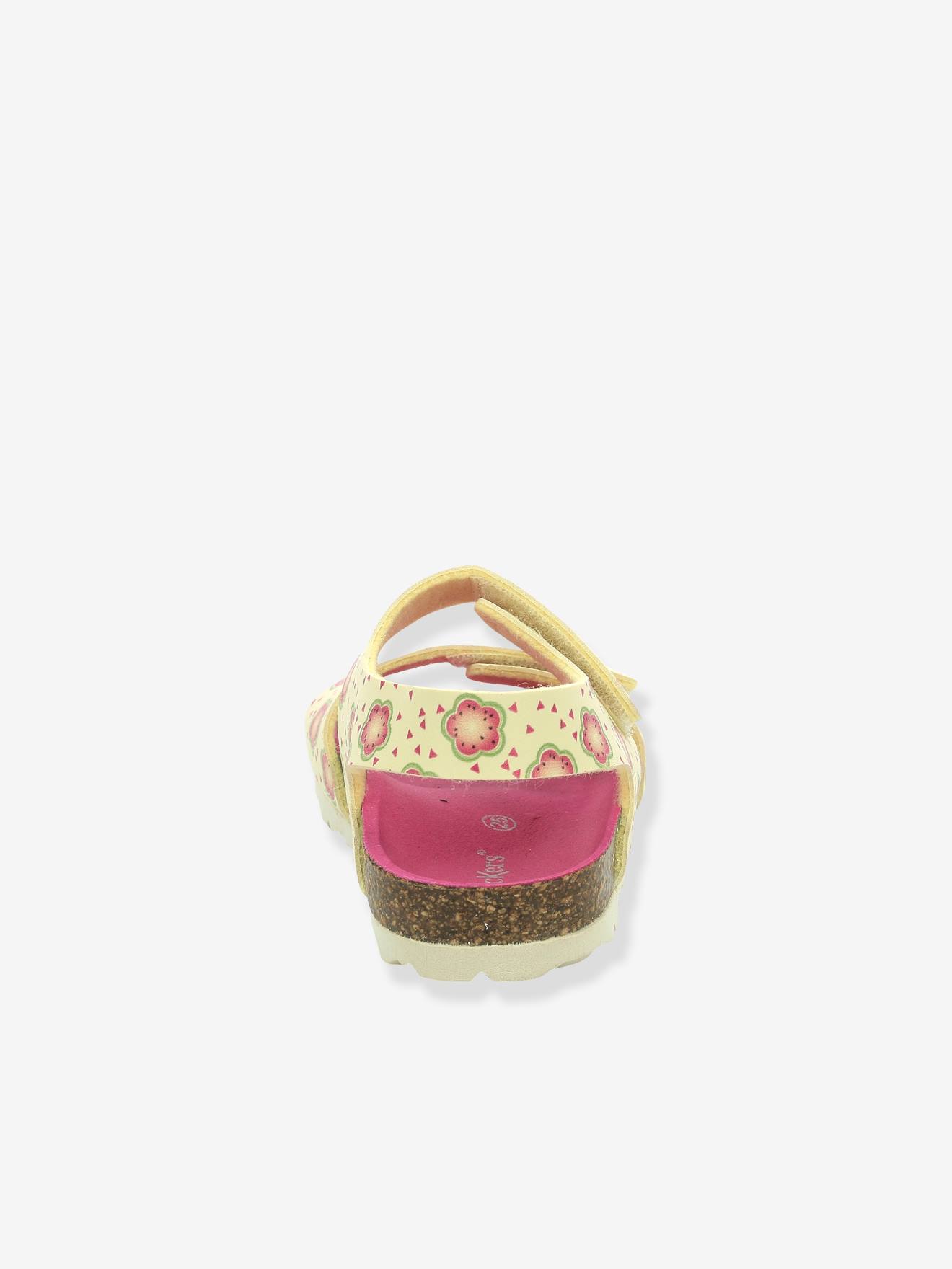 Sandales fille Summerkro Summerkick KICKERS® jaune flower