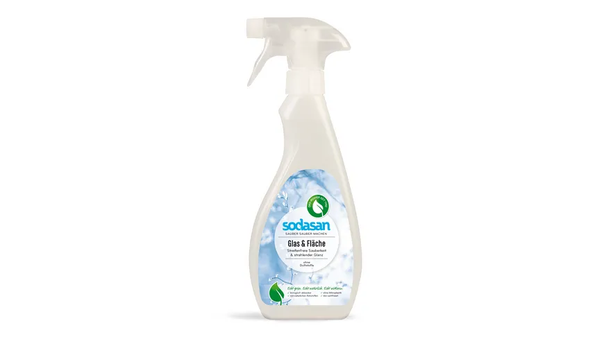 sodasan Glas & Fläche Reiniger 500 ml