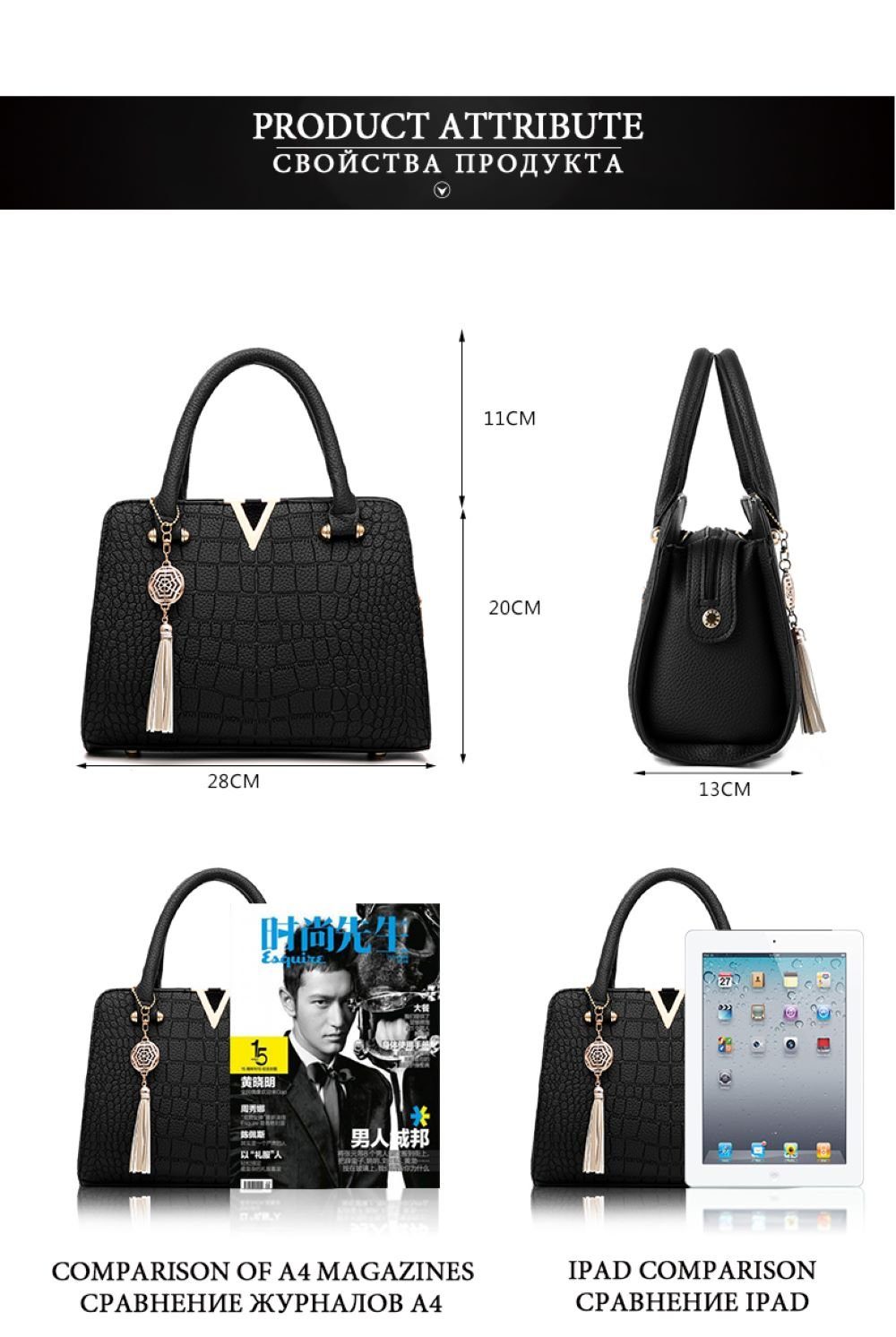 Blusmart Schultertasche Lässige, vielseitige Damenhandtasche (Modische Umhängetasche aus Leder mit verstellbarem Riemen, 1-tlg., Damen-Umhängetasche, weich und geräumig), Geeignet für Geschäftsgespräche, Arbeit, Alltag usw.