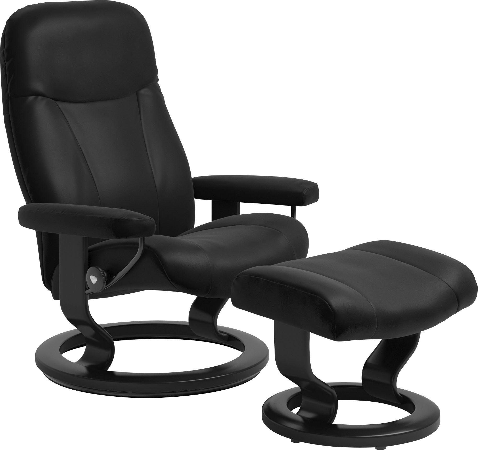 Stressless® Relaxsessel Garda, mit Classic Base, Größe L, Gestell Schwarz