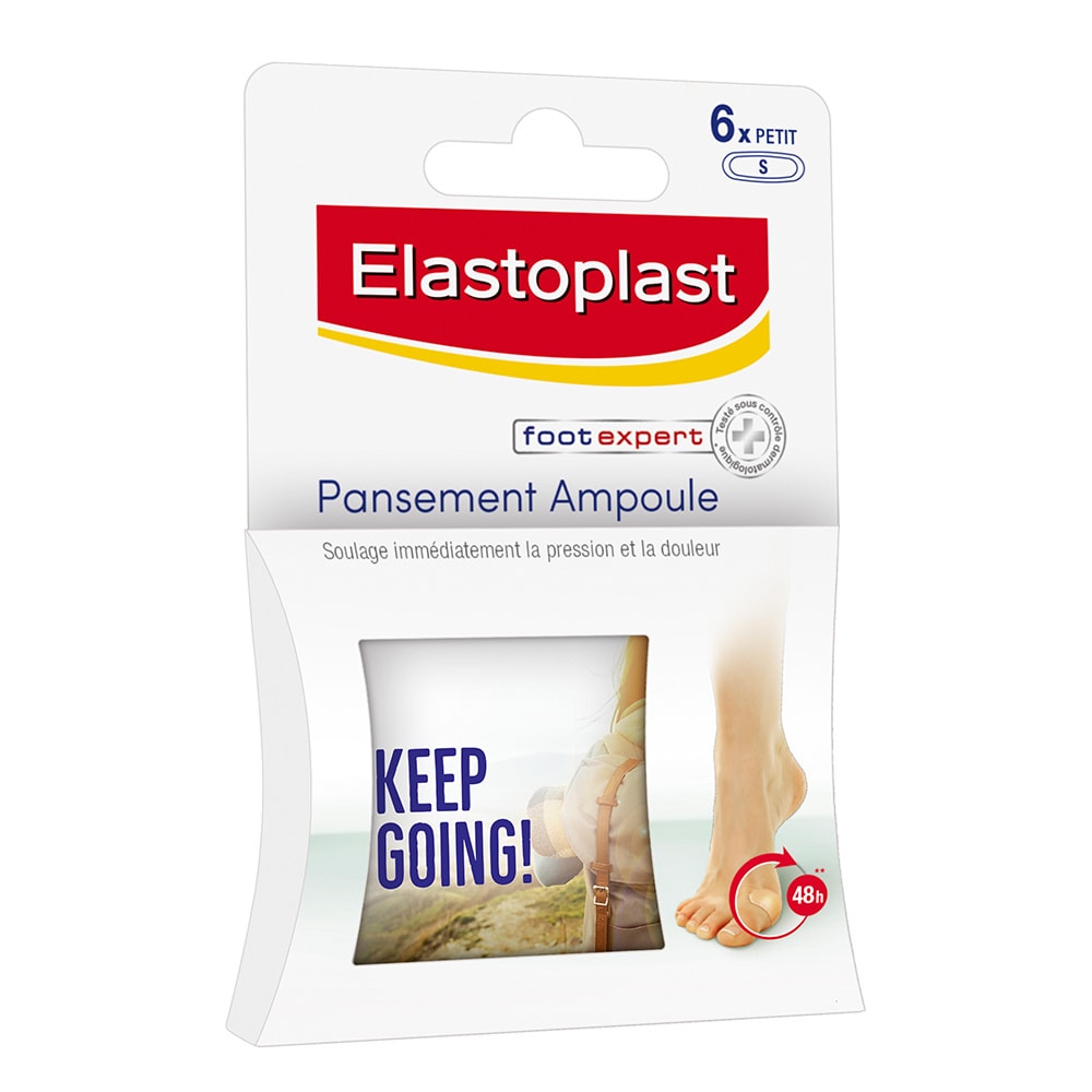 elastoplast Elastoplast Pansements Ampoule Petite taille - Boîte de 6 pansements Pansements pieds