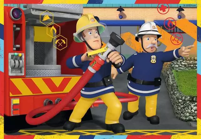 Kinderpuzzle ab 3 Jahren - Sam im Einsatz - 12 Teile
