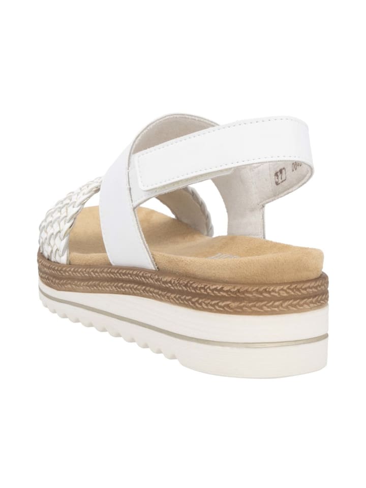 remonte Sandale Sandalette in weiß günstig kaufen