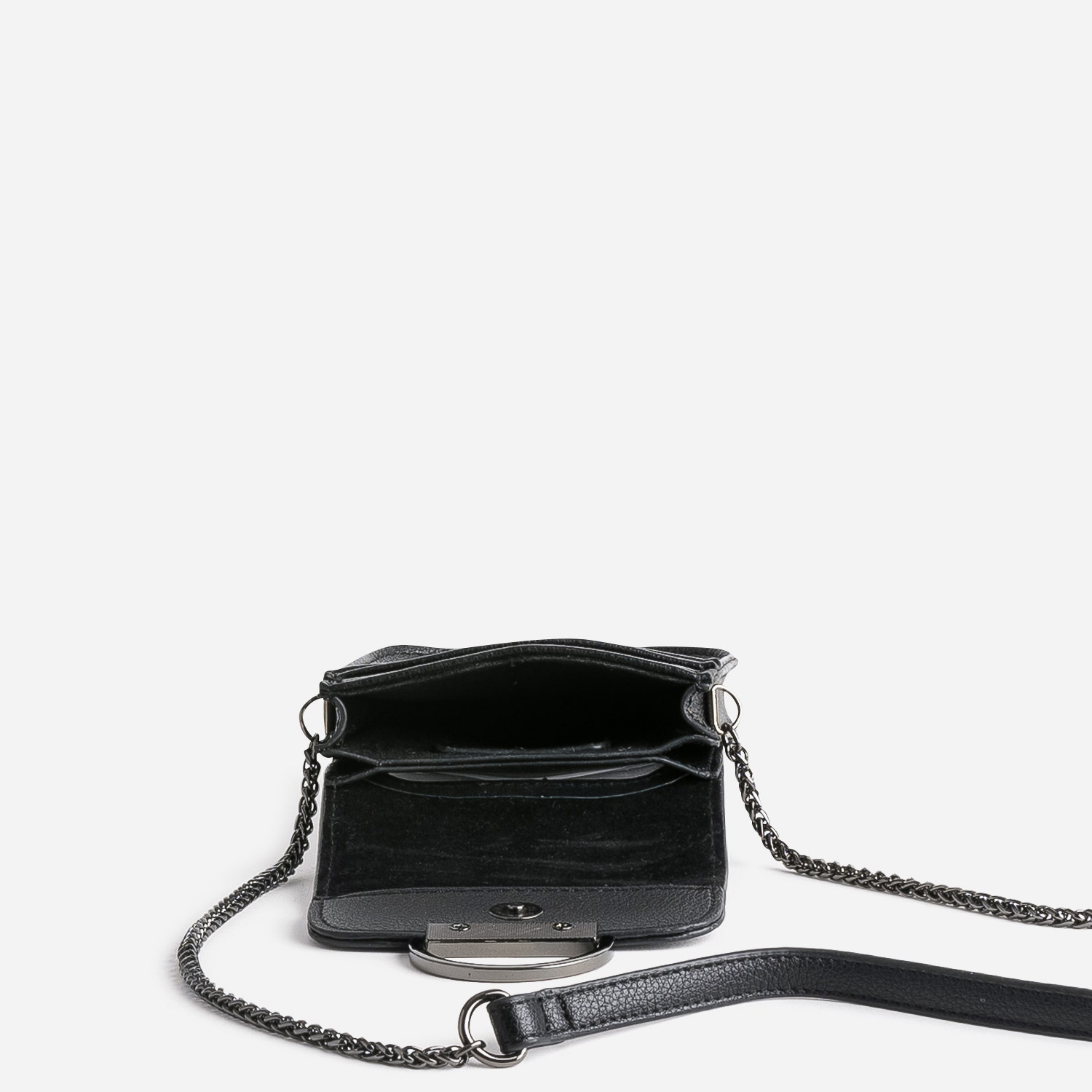 Pochette à téléphone TEXTO noire