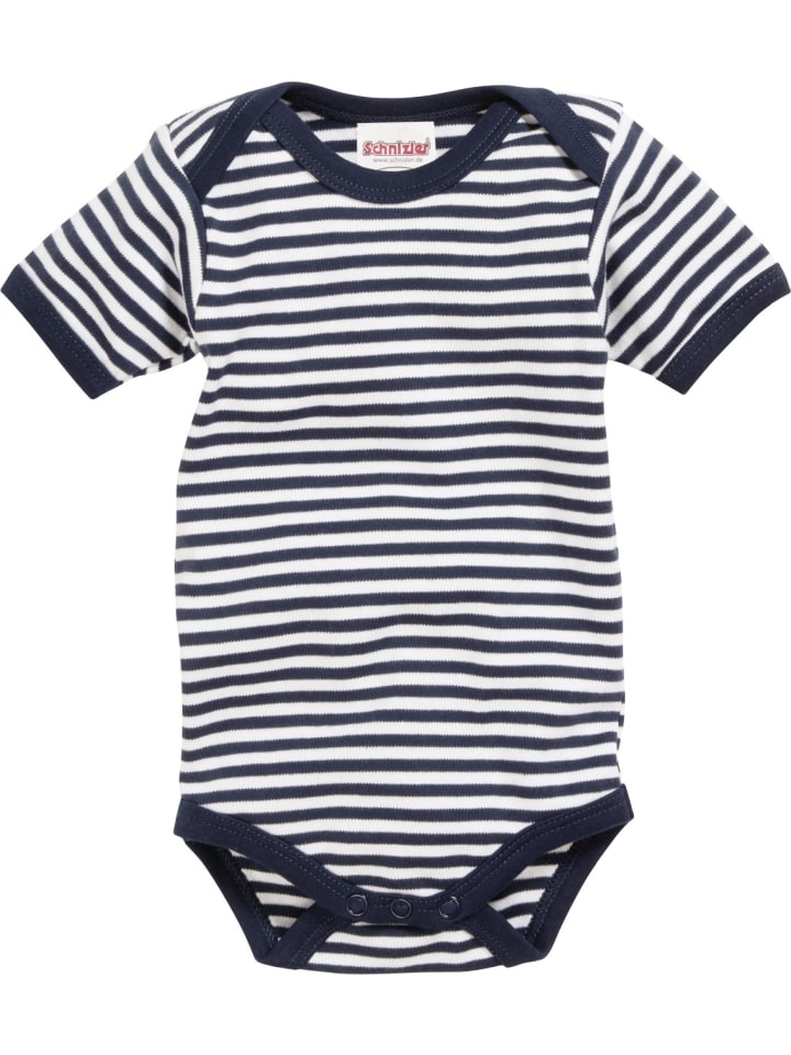 Schnizler Body 1/4-Arm 2er Pack Wal in Marine/weiß günstig kaufen