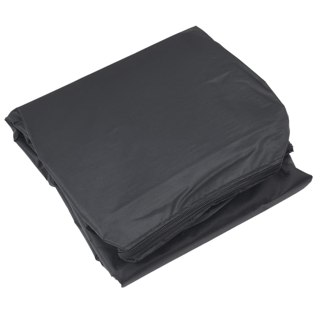 vidaXL Gartenmöbel-Schutzhülle Heizstrahler-Abdeckung Pyramidenform Schwarz 420D Oxford (1-St)