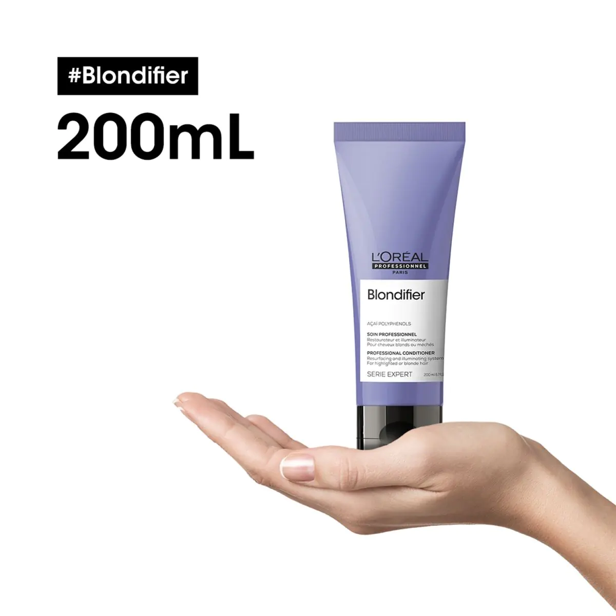 L'Oréal Professionnel Paris Blondifier Gloss Conditioner til blondt hår, 200 ml