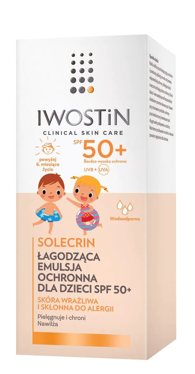 Ивостин Солекрин светлосна заштитна емулзија за децу SPF 50+