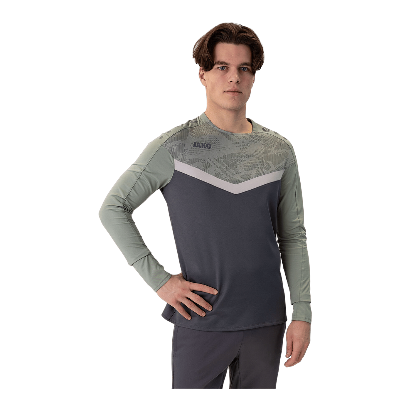 JAKO Iconic Sweatshirt Grau F852