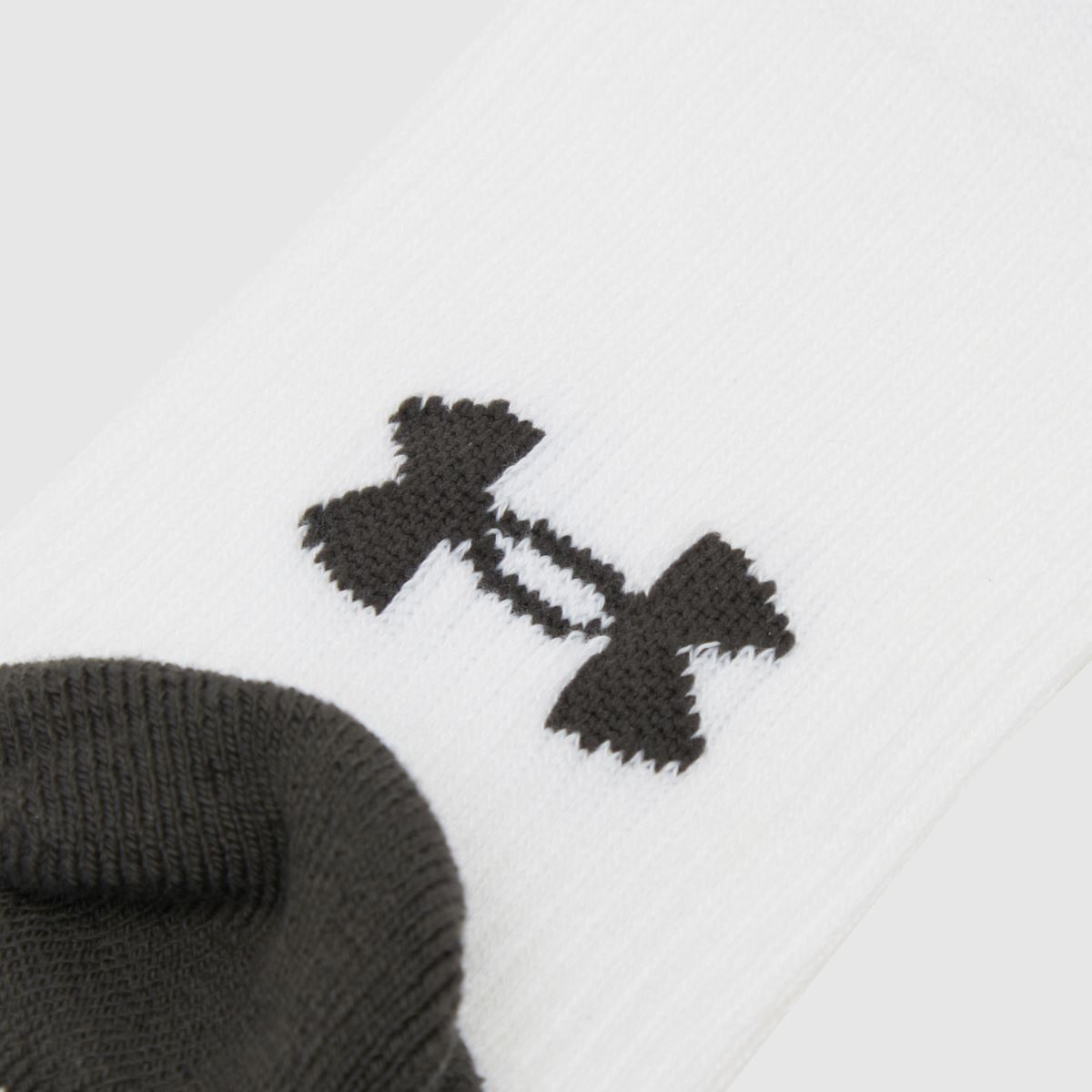 Under Armour – Vita och grå barnstrumpor – 3-pack