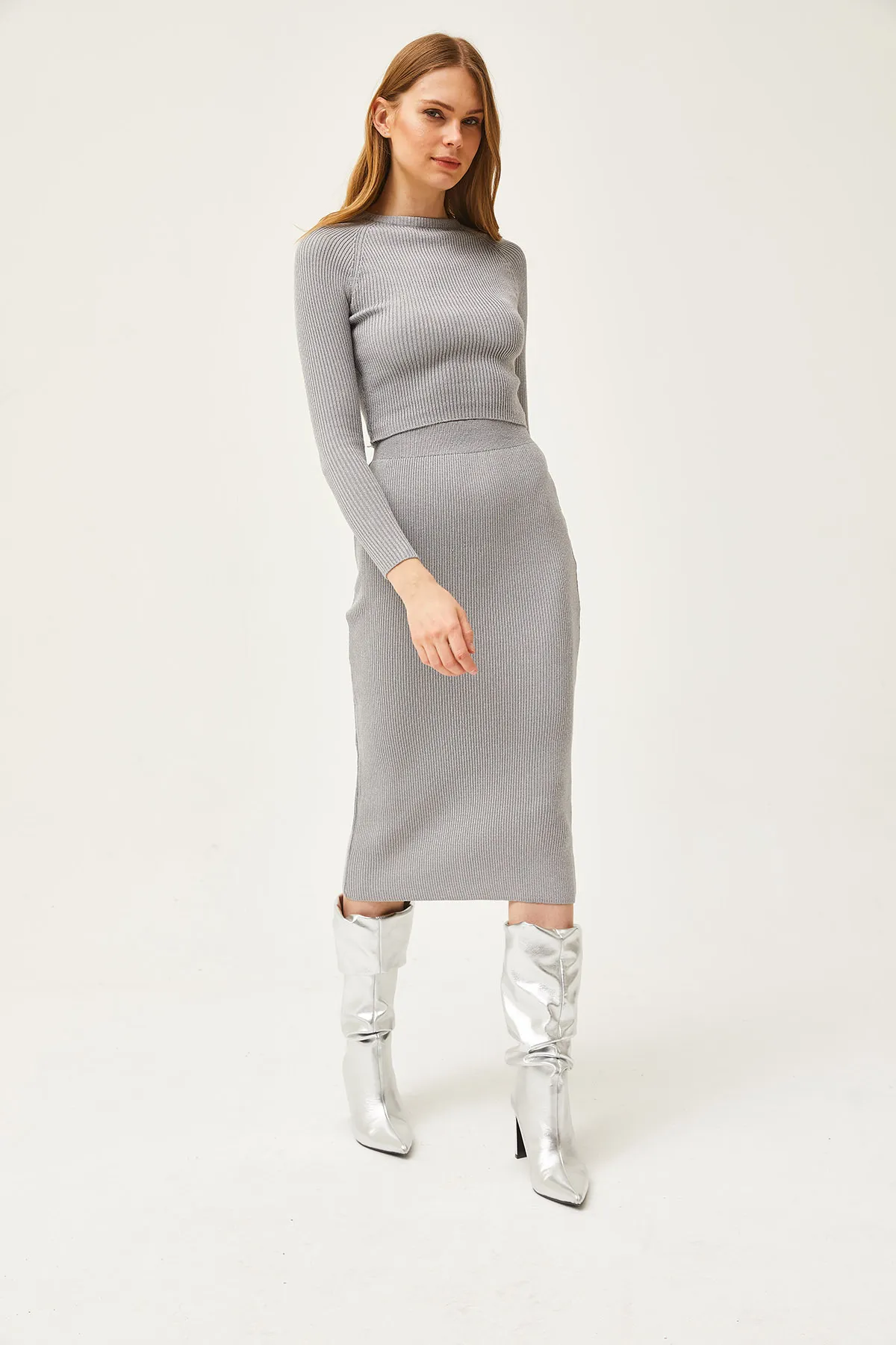 Olalook  Zweiteiler - Grau - Regular Fit