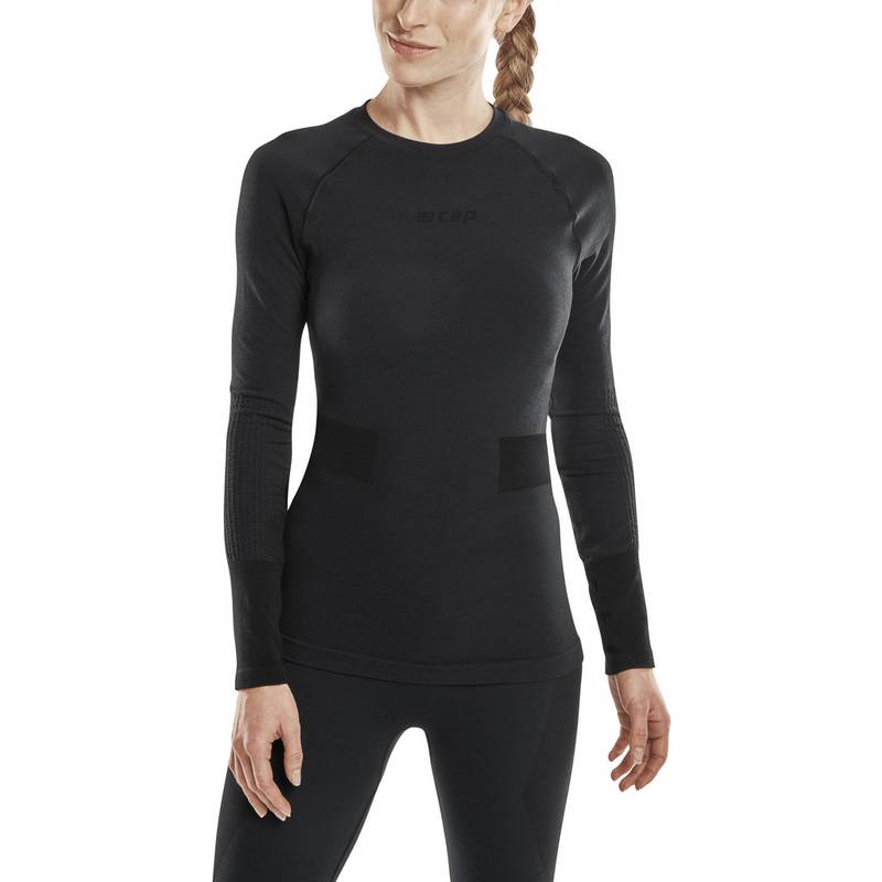 CEP Merino Skiing Base Shirt Longsleeve Laufshirt Damen