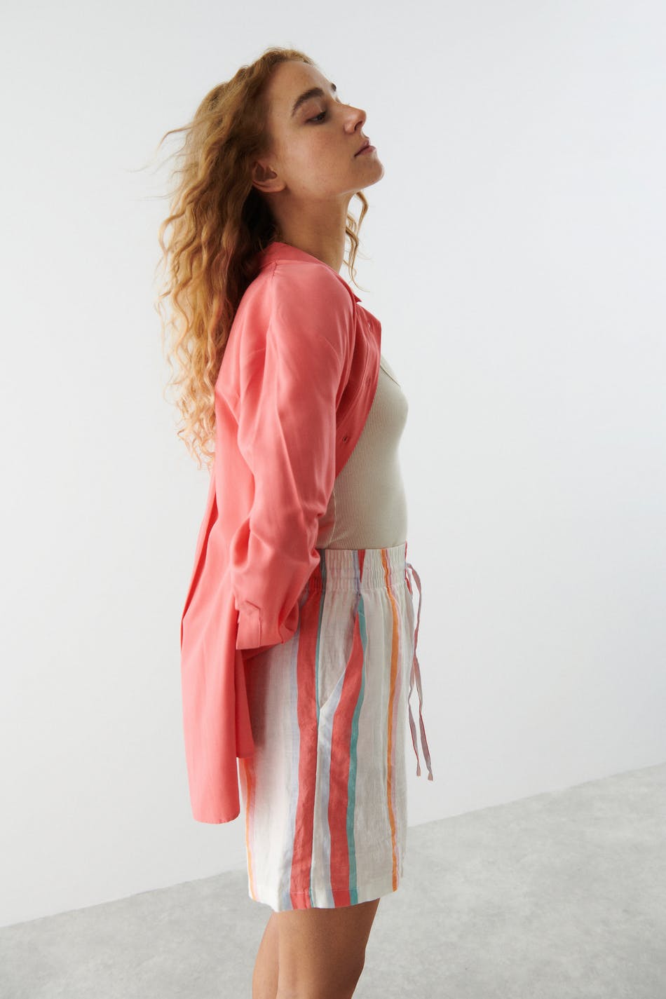 Disa linen shorts