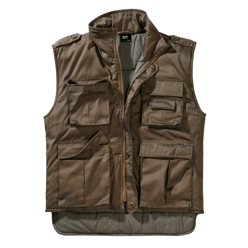 Brandit Herren Weste Forest (oliv)