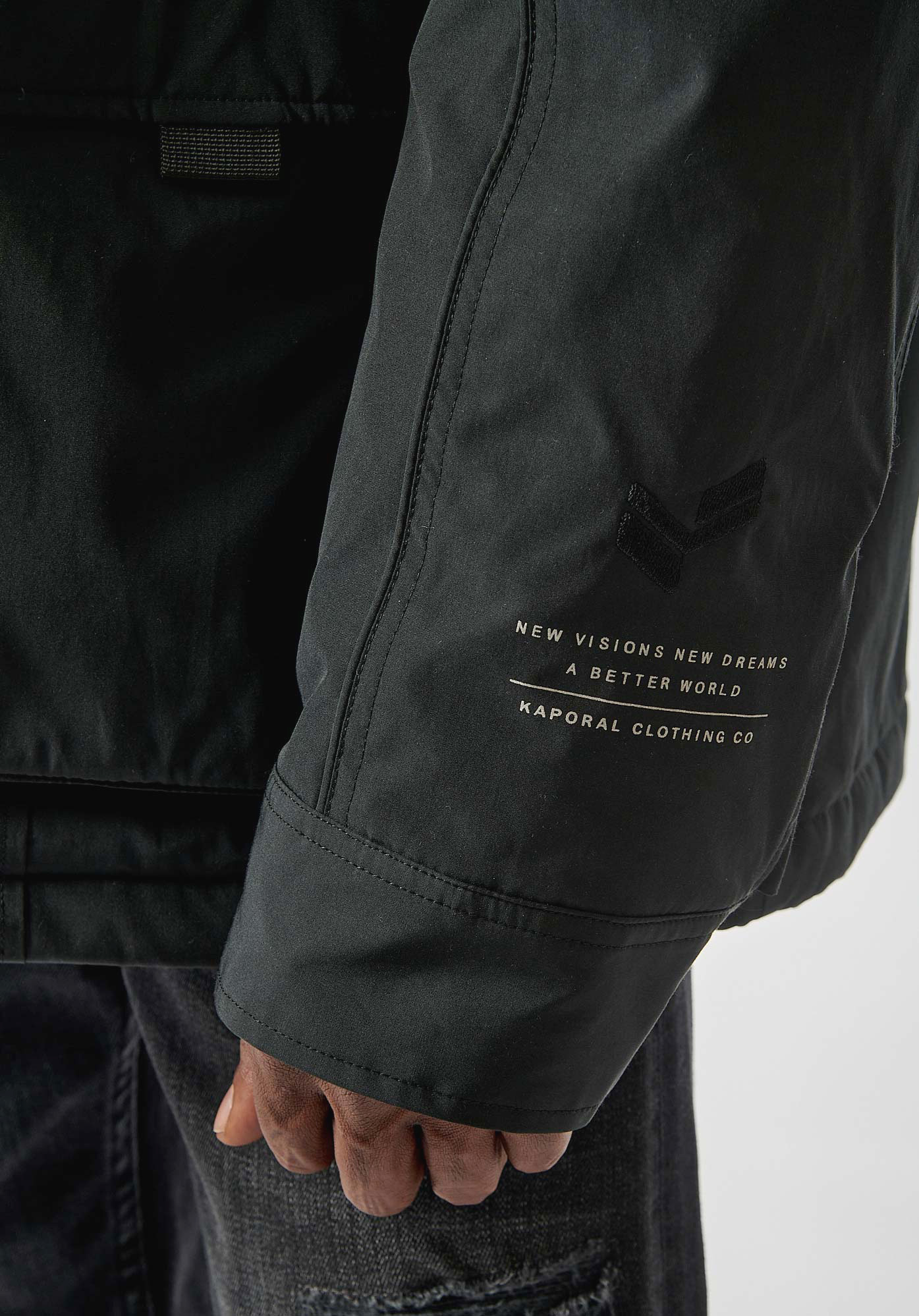 CLIVE  Parka noir homme