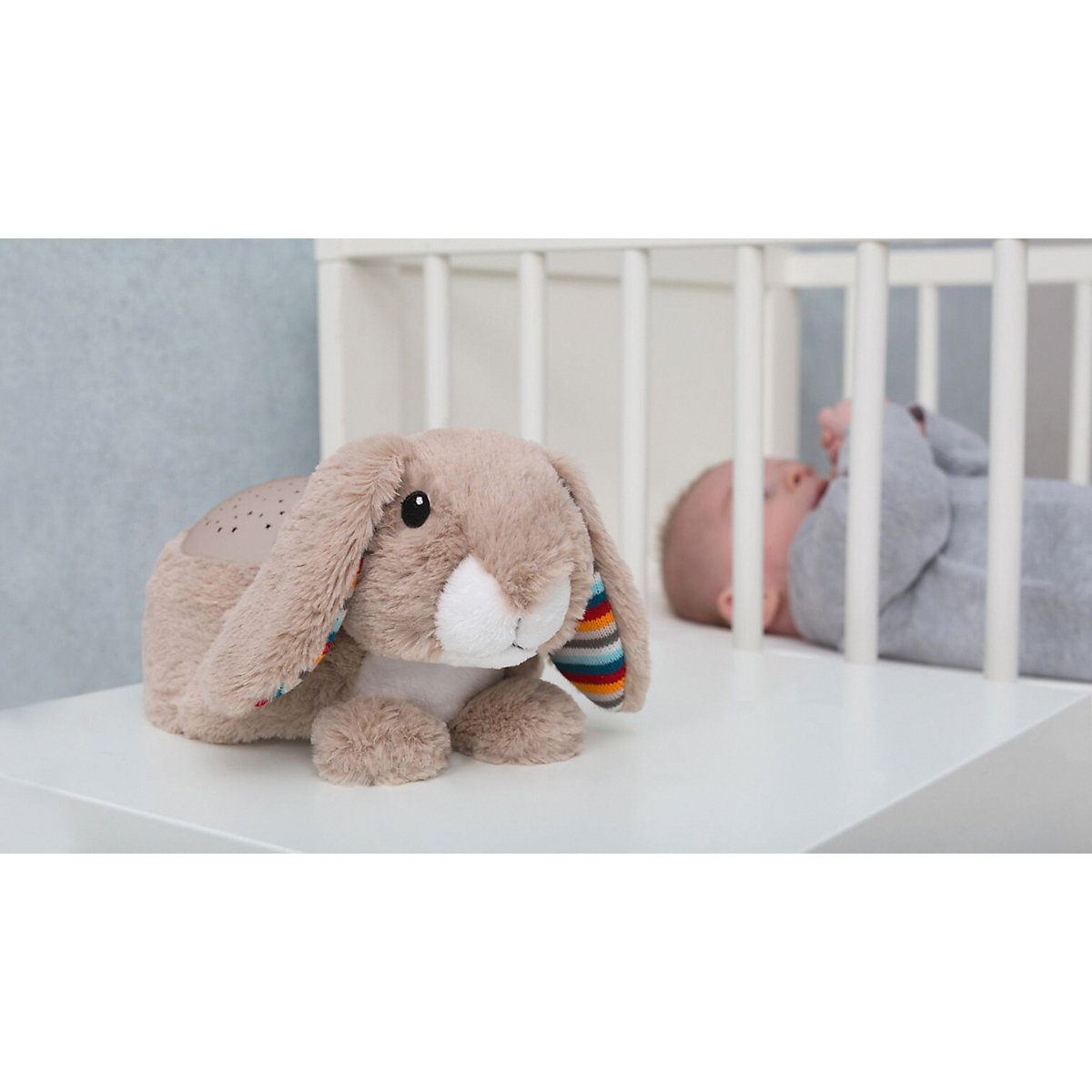 Sternenprojektor Hase Ruby mit beruhigenden Sounds