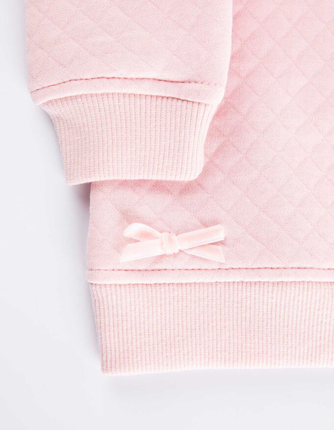Set aus Sweatshirt und Hose - Stickereien