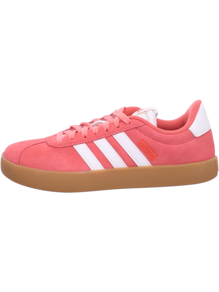 adidas Damen- Schnürschuhe VL COURT 3.0 in Rot günstig kaufen