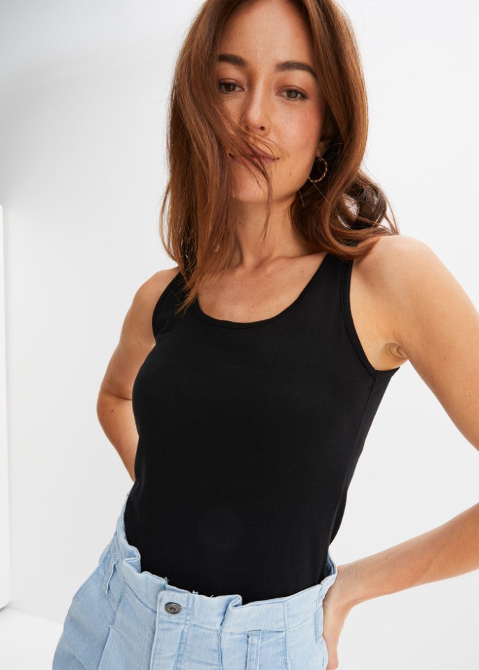 Stretch Tanktop, (2er Pack)