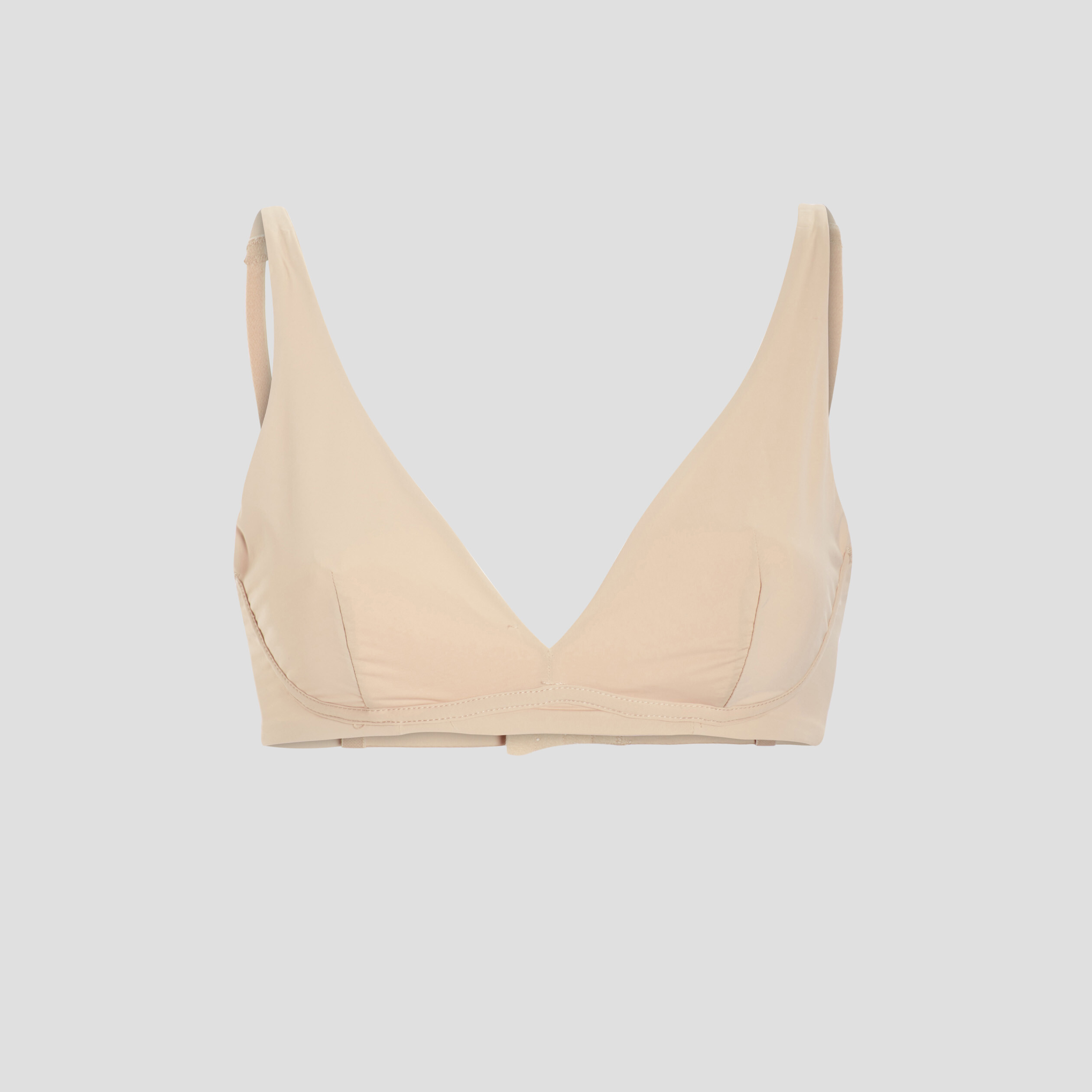 Soutien-gorge triangle microfibre sable femme | La Halle