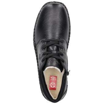 Rieker Schnürstiefelette in schwarz