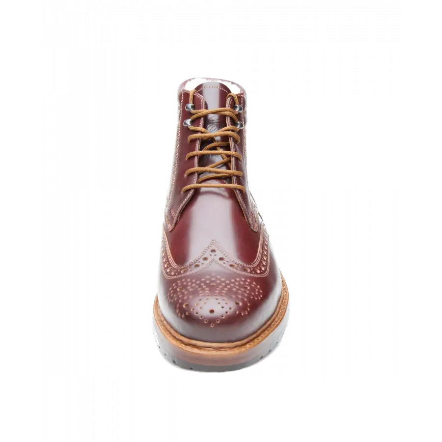 Heinrich Dinkelacker - Stiefeletten BUDA FULL-BROGUE C Cordovan - rot