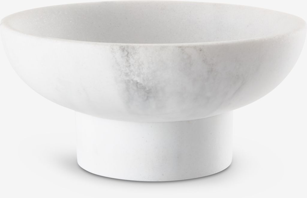 Tigela decorativa BERGHEM Ø12xH6cm com efeito mármore