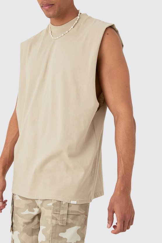 Tanktop mit tiefem Armausschnitt