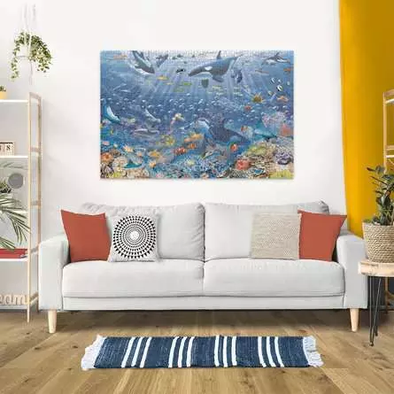 Puzzle 3000 Teile - Bunter Unterwasserspaß