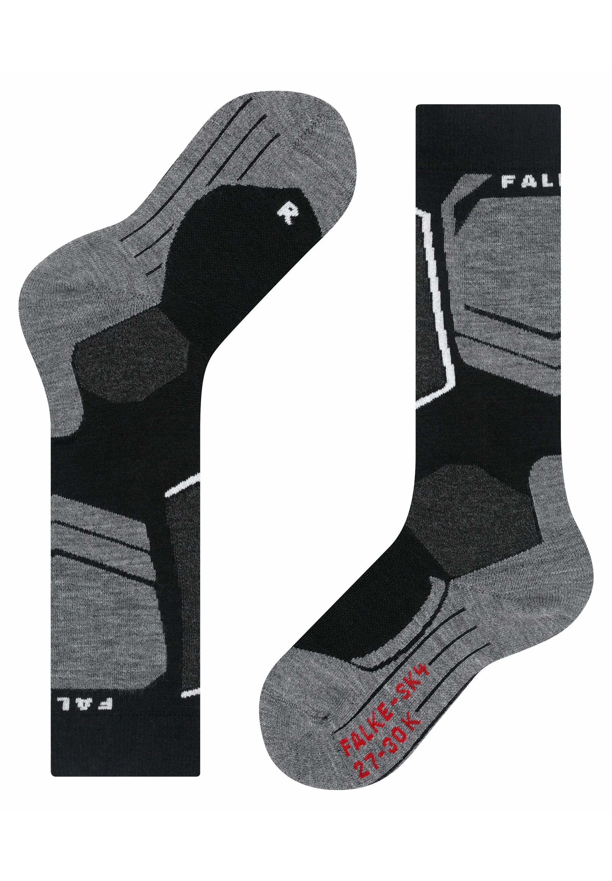 FALKE SK4 KIDS ESQUÍ FUNCIONAL LIGERO Y AMORTIGUADO - Calcetines deportivos