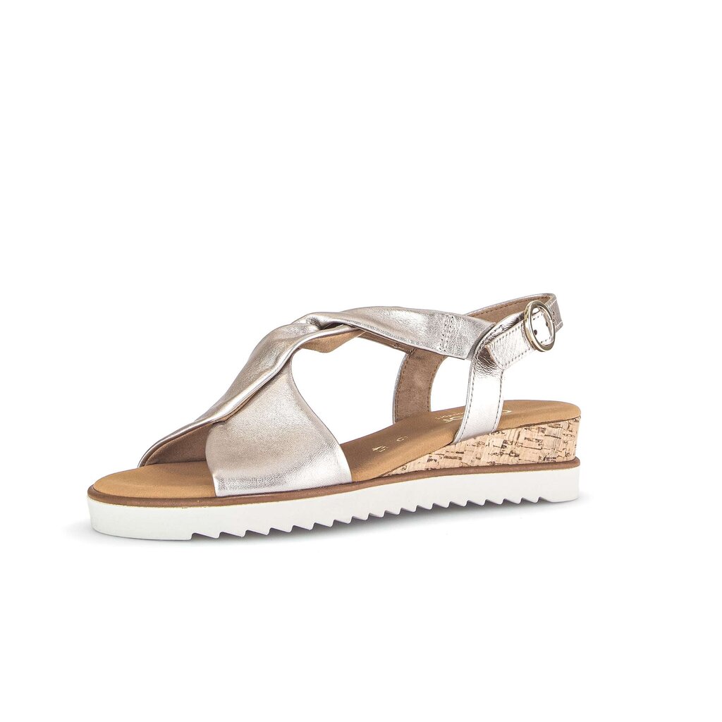 Gabor comfort Keilsandalette gold