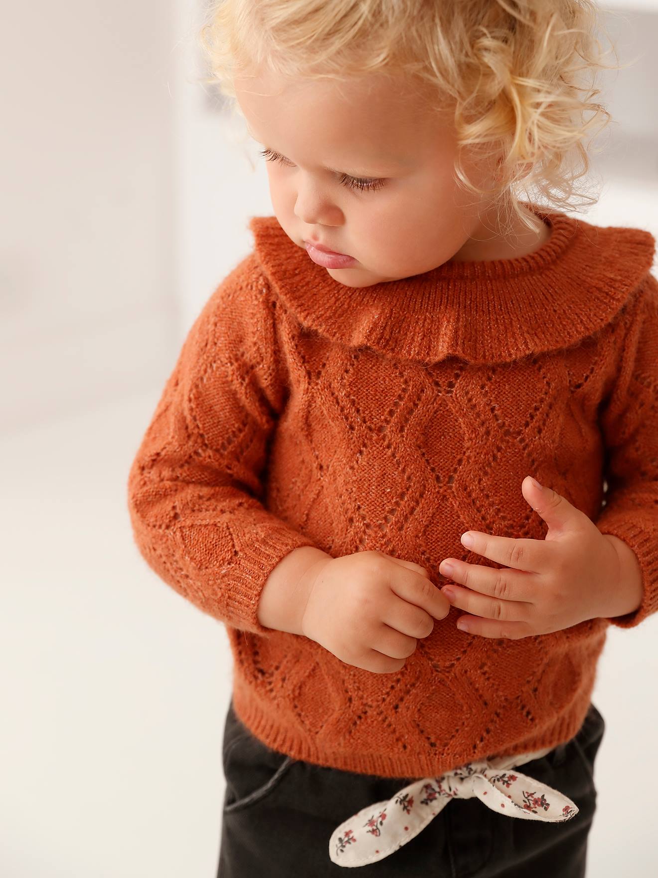 Vertbaudet Baby Pullover - rost