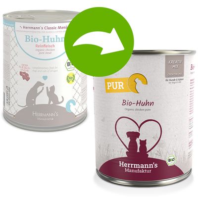 Sparpaket Herrmann´s Bio-Reinfleisch 12 x 800 g