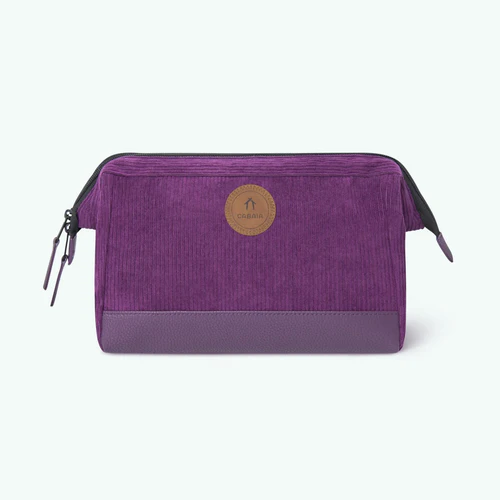 Nancy purple toiletry bag