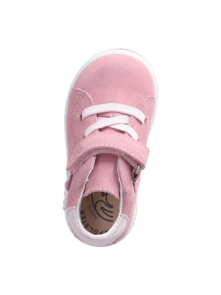 PEPINO Leder-Boots in Rosa günstig kaufen