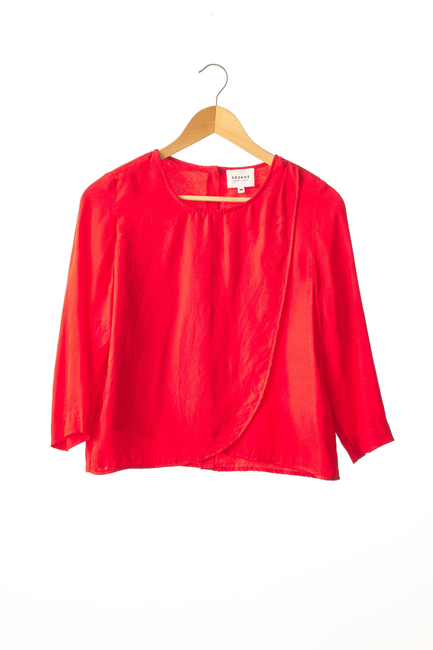 Sezane Tops Femme couleur rouge