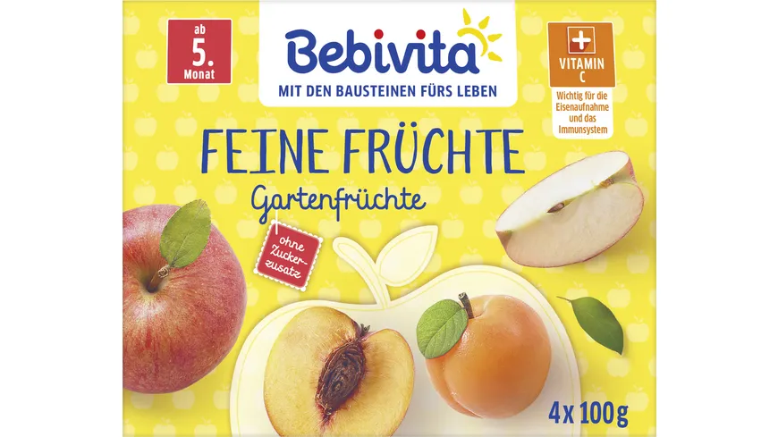 Bebivita Feine Früchte Gartenfrüchte 400 g